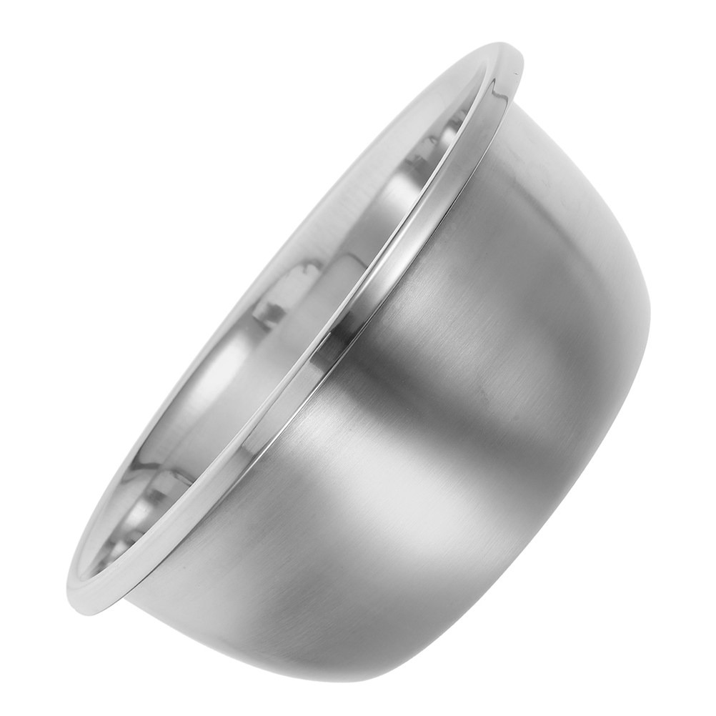 Food Storage In Stainless Steel - Large Stainless Steel Round Bowl Multifunctional