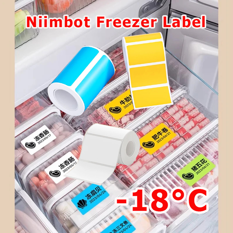 Food Storage And Temperature - NIIMBOT B1/B21/B31/B203/B3S Freezer Label Paper Low-Temperature