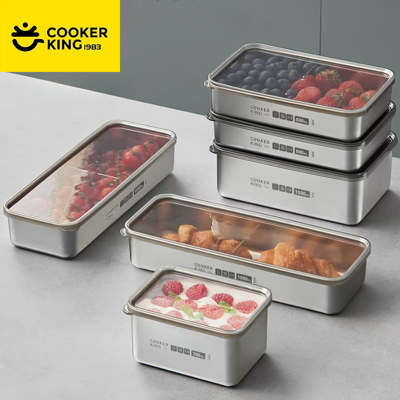 Stainless Lunch Box - COOKER KinG Preservation Box 304 Stainless