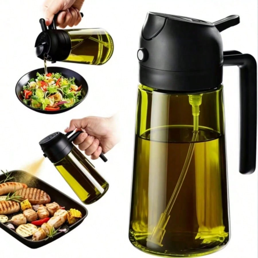 Herb Keeper Container - High Grade Olive Oil Dispenser Bottle,Light-Blocking