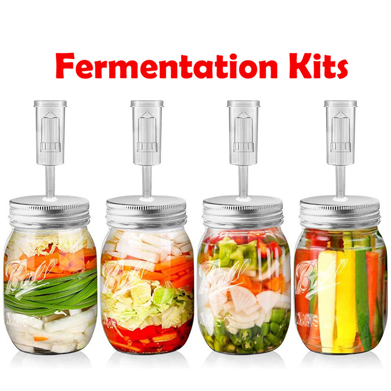 Mason Jar Wide Mouth - 86mm/70mm Wide Mouth Mason Jar Fermentation