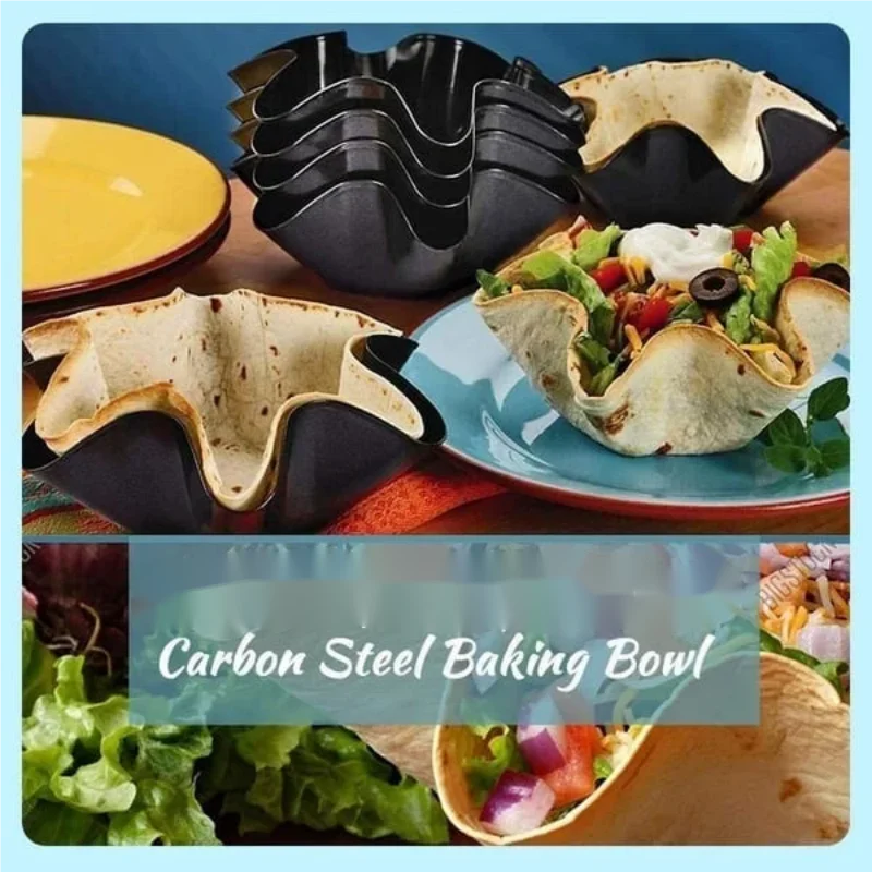Food Storage And Temperature - Petal Shape Carbon Steel Baking Bowl