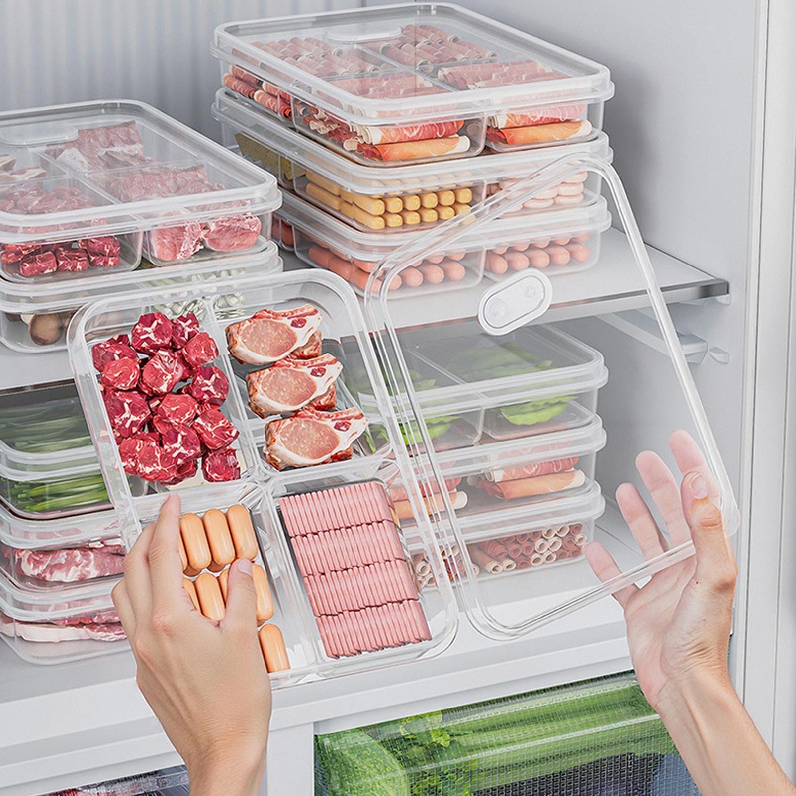 Food Storage For Refrigerator - 1PC Refrigerator Storage Box Meat Vegetable