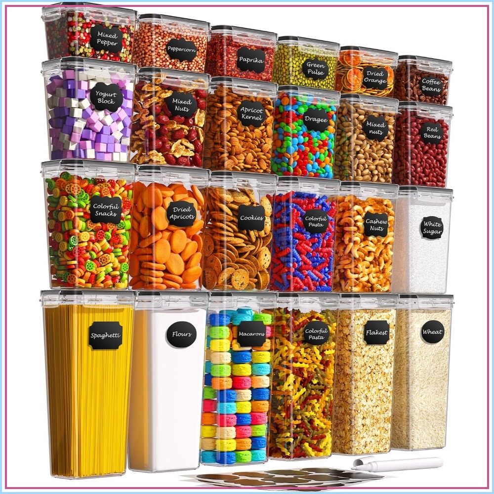 Food Storage Lid - 24 PCS Airtight Food Storage Containers