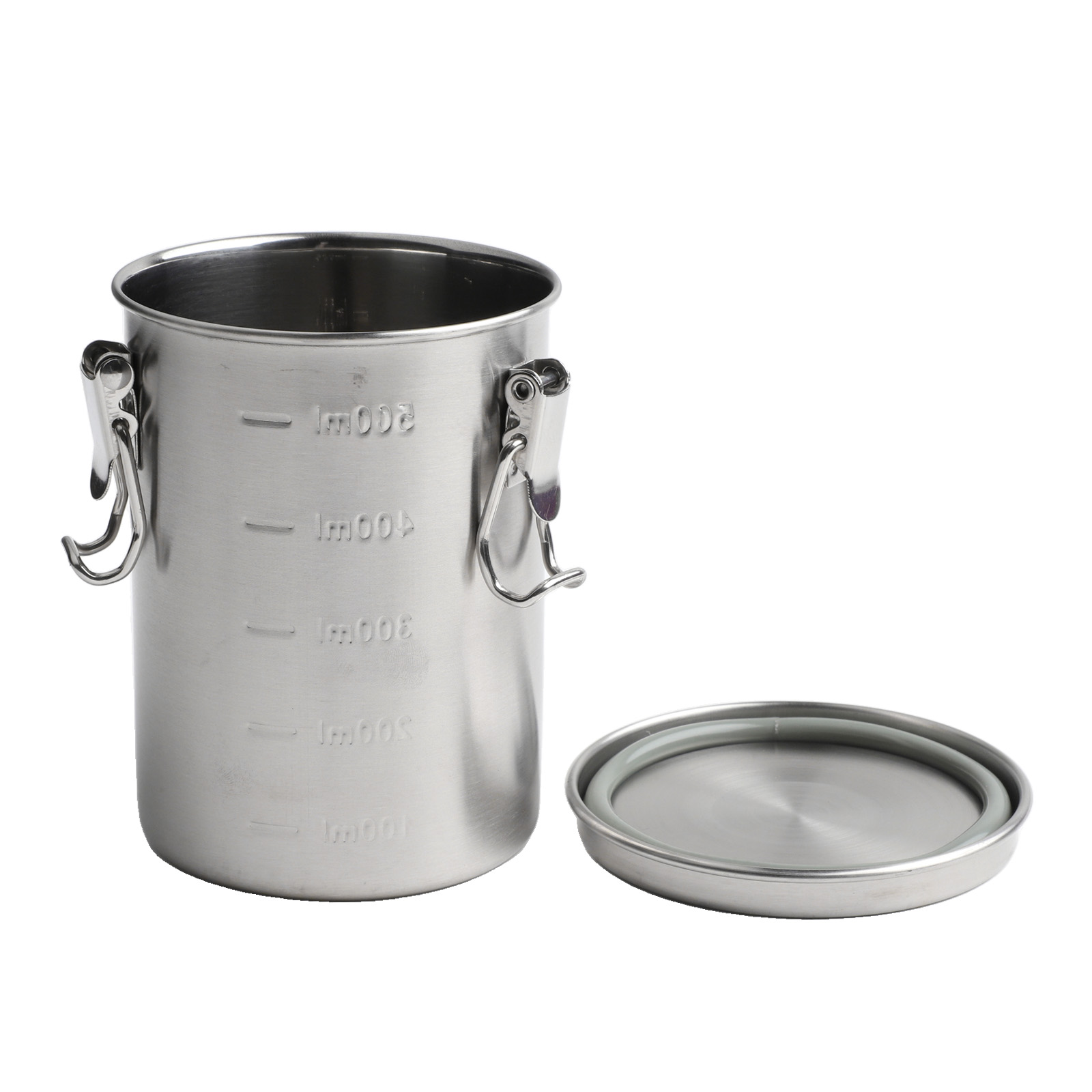 Herb Keeper Container - Stainless Steel Coffee Canister Airtight and