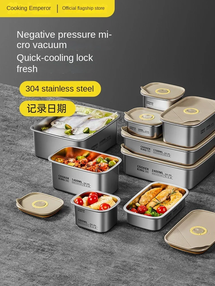 Stainless Lunch Box - COOKER KING 304 Food Grade Stainless