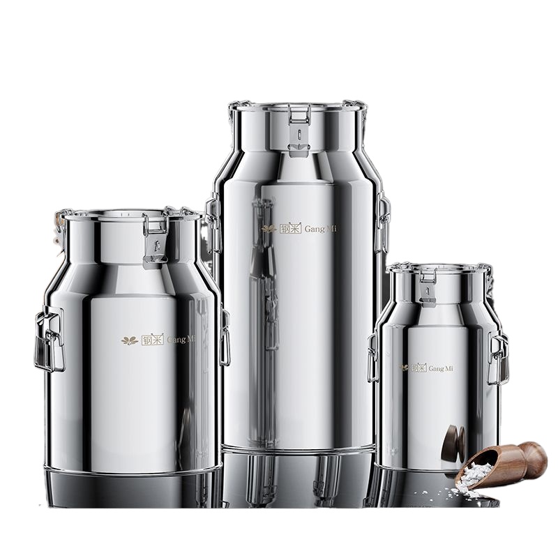 Food Storage In Stainless Steel - Stainless Steel Food-Grade Sealed Milk &