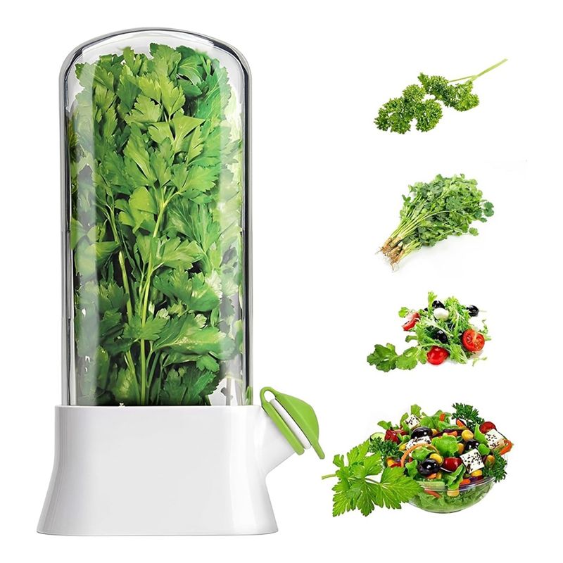 A23E-Fresh Herb Keeper For Ref - đánh giá và giá Herb Keeper Container