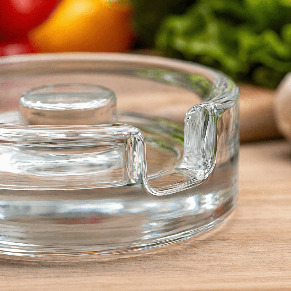 Fermented Glass Weight Lid wit - đánh giá và giá Mason Jar Wide Mouth