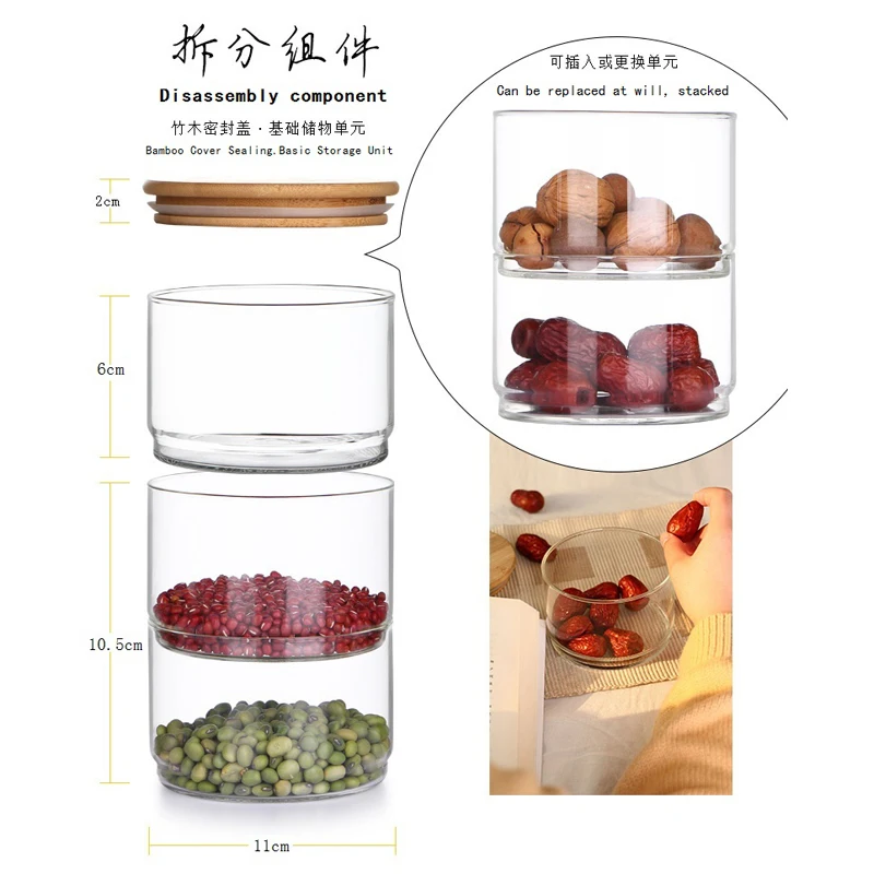 New1200 Ml 3-layer Glass Can K - đánh giá và giá Food Storage Lidl