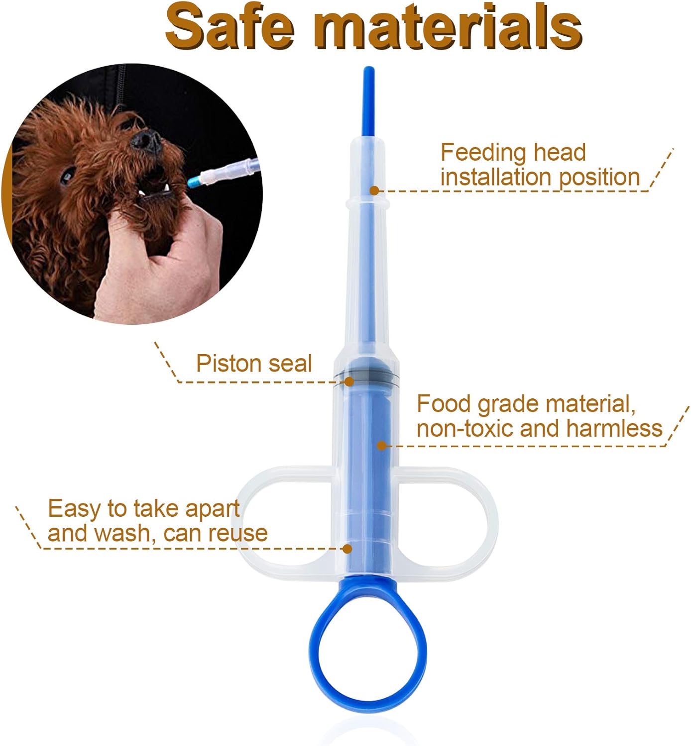 Pet Medicine Feeder, Silicone  - đánh giá và giá Storage Tips For Food