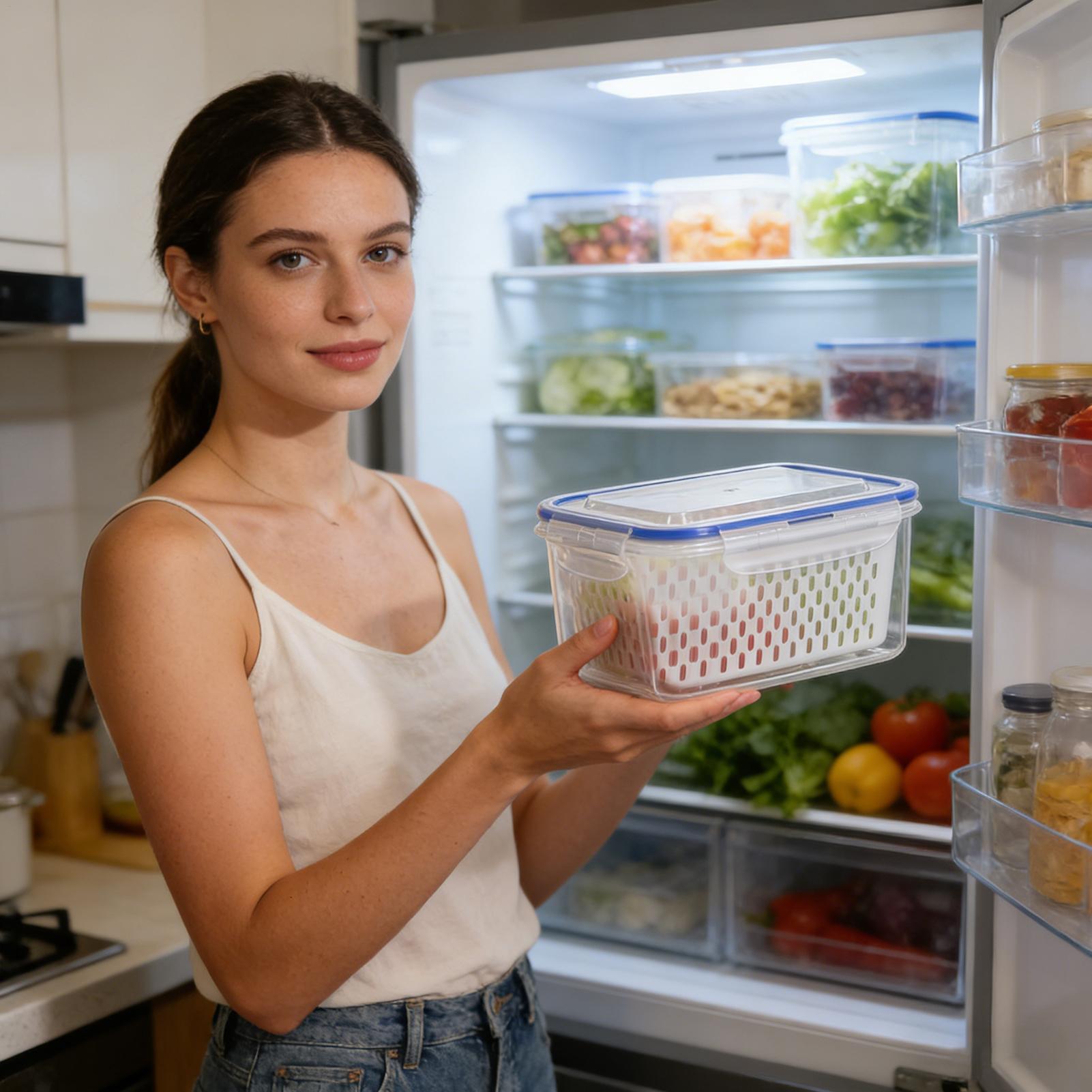 4 In 1 Food Storage Container  - đánh giá và giá Food Storage For Refrigerator