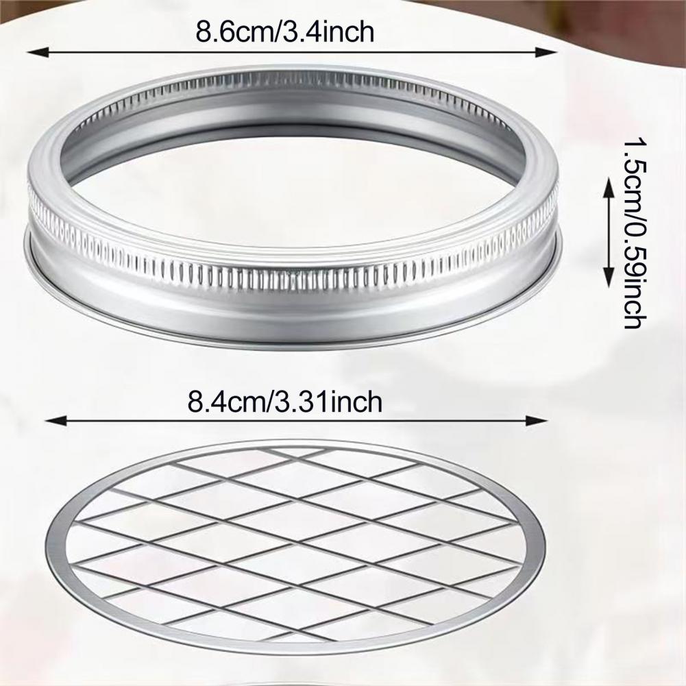 Metal Mason Flower Jar Insert  - đánh giá và giá Mason Jar Wide Mouth