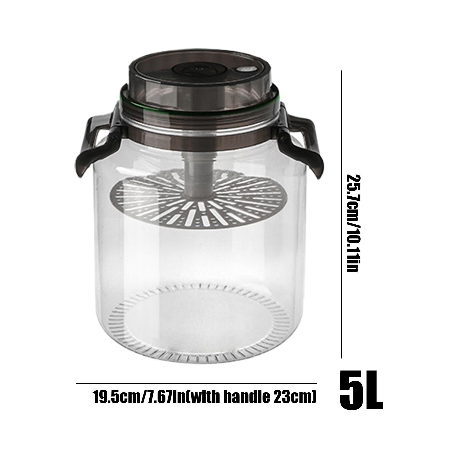 Large Capacity 5L Pickle Jars  - đánh giá và giá Xl Food Storage Containers With Lids