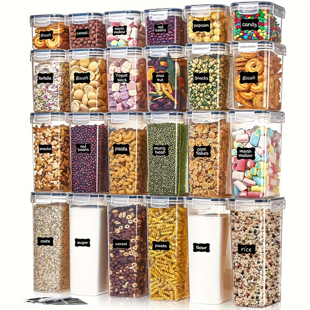 24Pcs Food Storage Containers  - đánh giá và giá Food Storage Quart