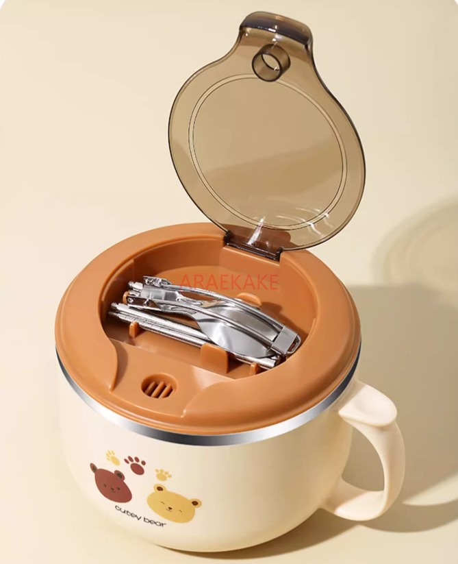 Stainless steel bowl with lid, - đánh giá và giá Stainless Lunch Box