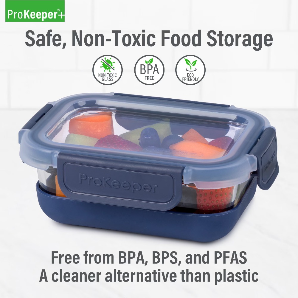 2 Pack 1.6 Cup Glass Food Stor - đánh giá và giá Storage Food Prep