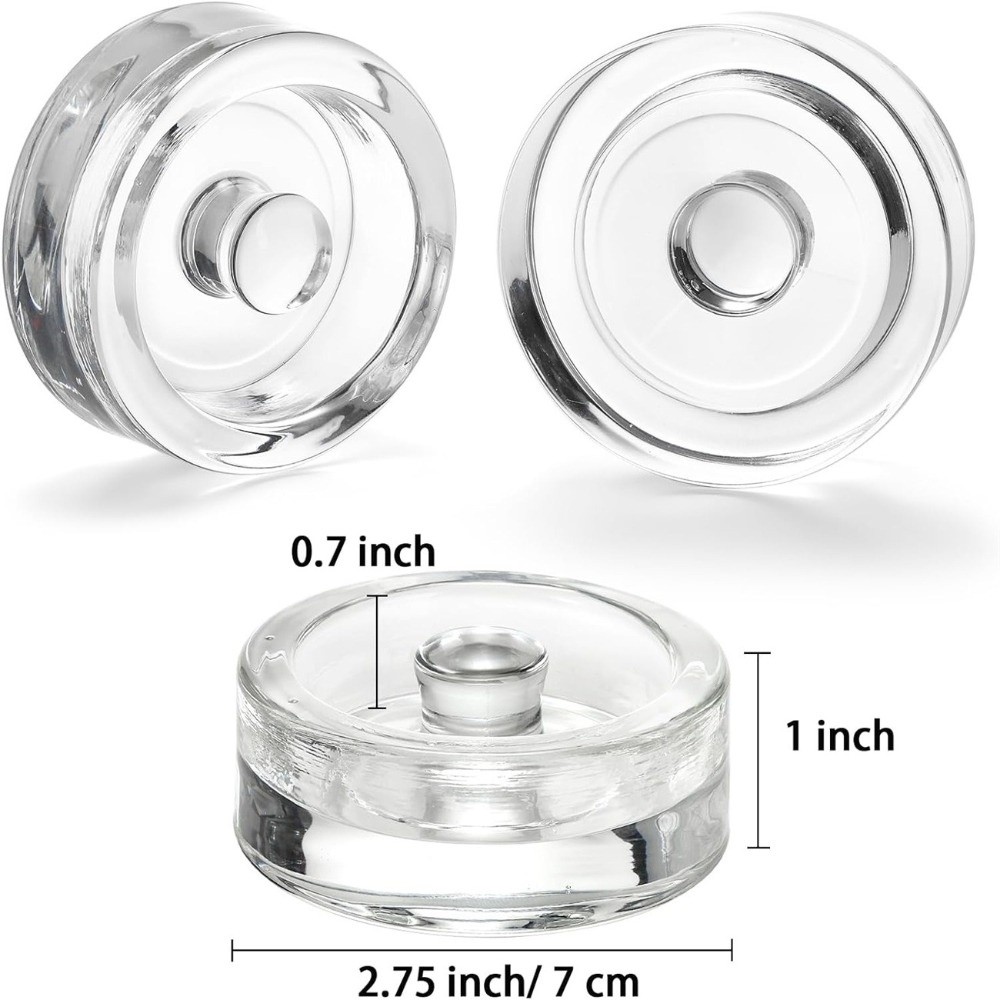 Fermented Glass Weights Clear  - đánh giá và giá Mason Jar Wide Mouth