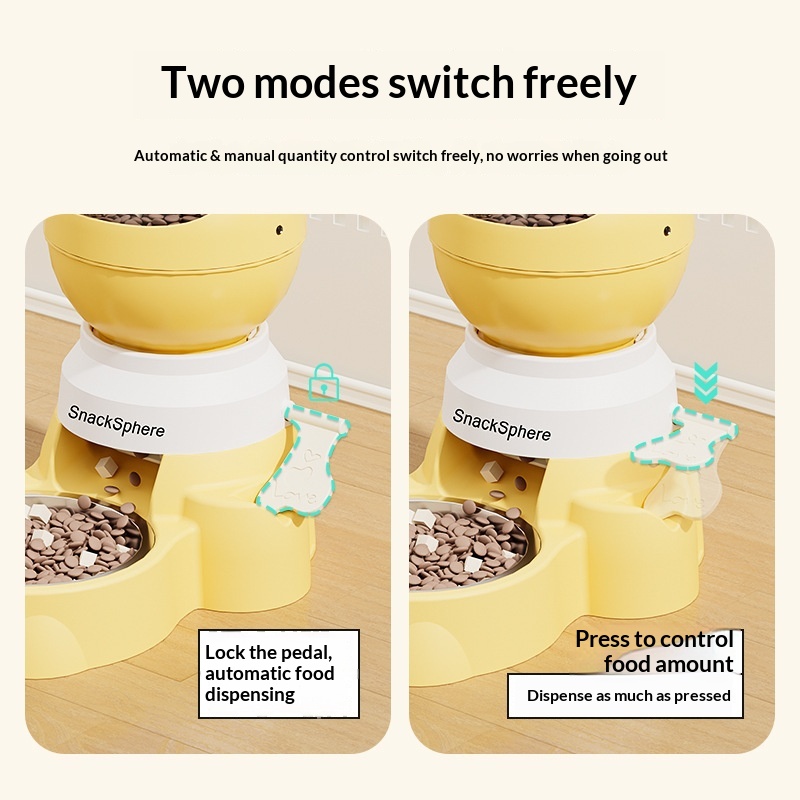 Push Down Automatic Pet Feeder - đánh giá và giá Storage Tips For Food