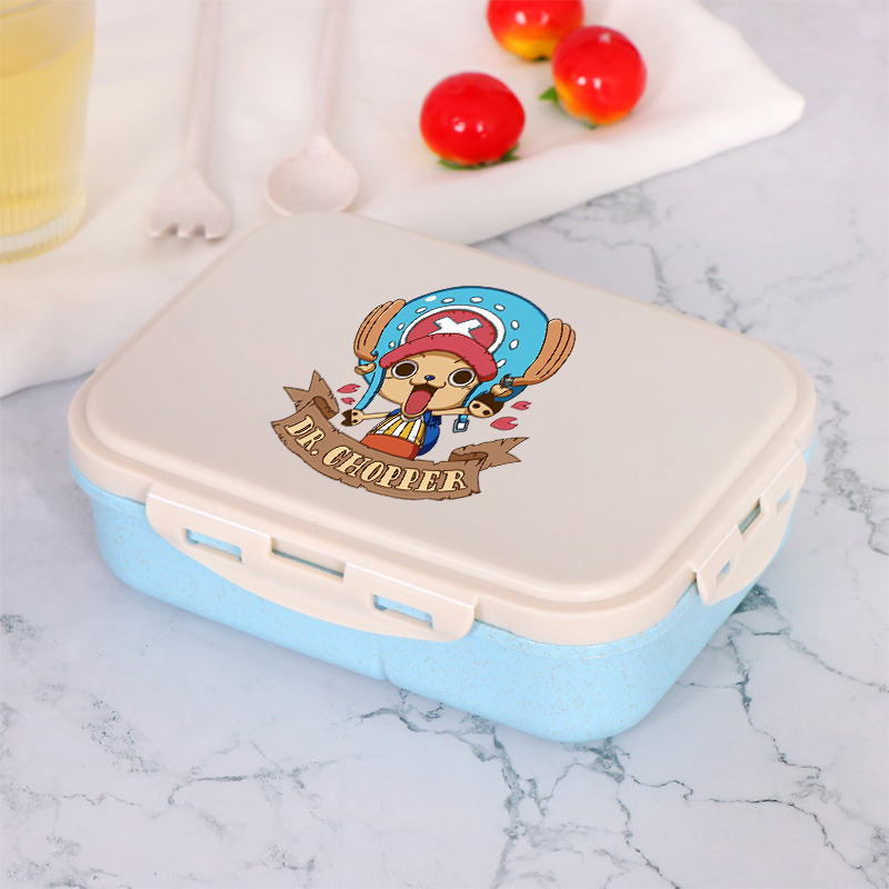 One Piece Boy Girl Bento Lunch - đánh giá và giá Food Storage And Container