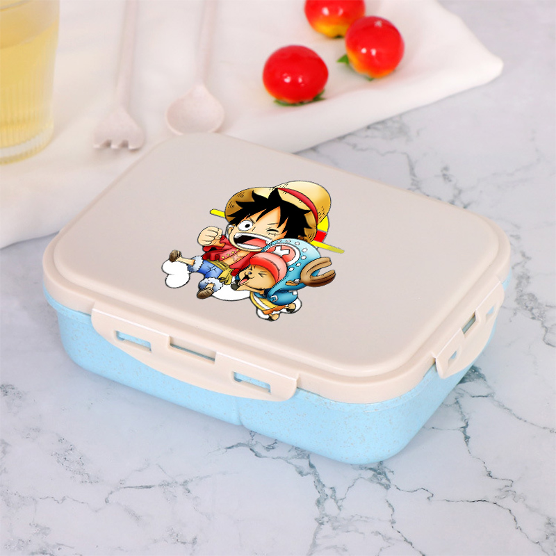 One Piece Boy Girl Bento Lunch - đánh giá và giá Food Storage And Container