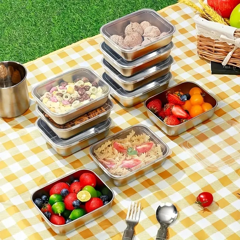 5-Piece Stainless Steel Food S - đánh giá và giá Storage Food Prep