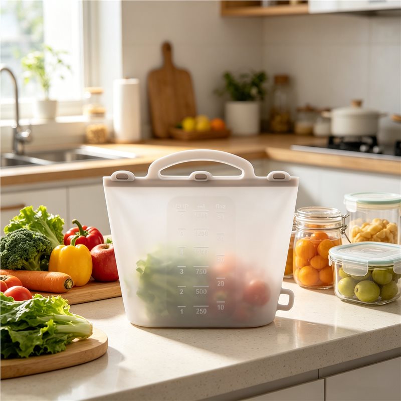 AB66-Fresh-Keeping Bag Food-Gr - đánh giá và giá Food Storage Silicone Bags