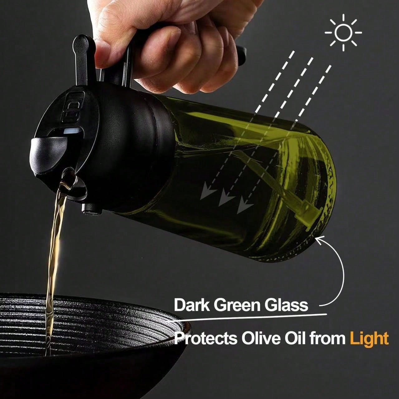 High Grade Olive Oil Dispenser - đánh giá và giá Herb Keeper Container