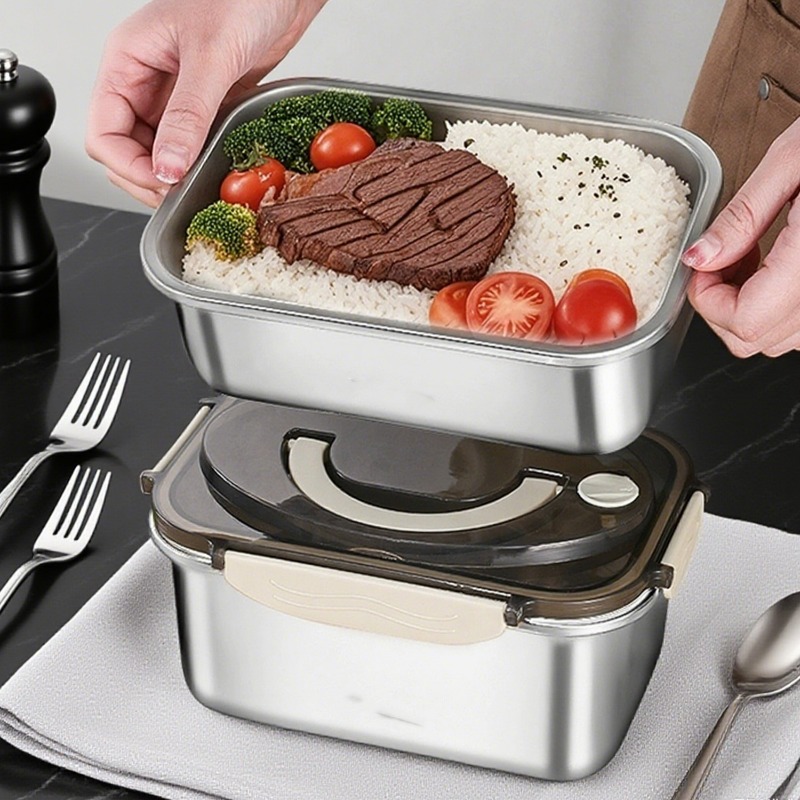 Large Capacity Bento Box  Stai - đánh giá và giá Stainless Lunch Box