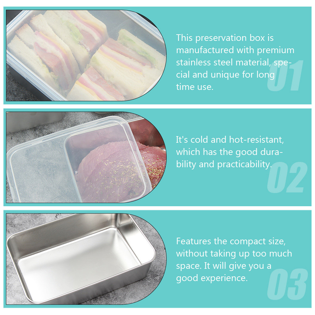 Stainless Preservation Box Por - đánh giá và giá Stainless Lunch Box
