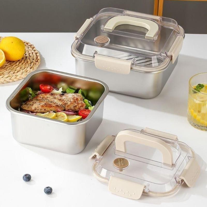 Portable Large Capacity Stainl - đánh giá và giá Food Storage For Camping