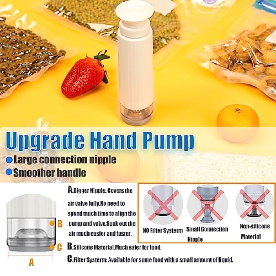for Sous Vide Bags, Manual Han - đánh giá và giá Mason Jar Wide Mouth