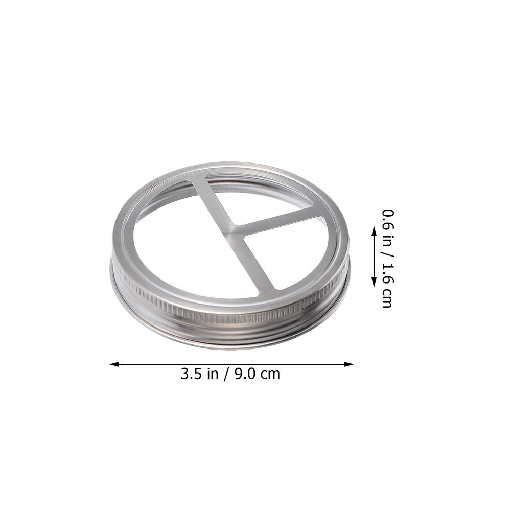 3Pcs Mason Jar Toothbrush Lid  - đánh giá và giá Mason Jar Wide Mouth
