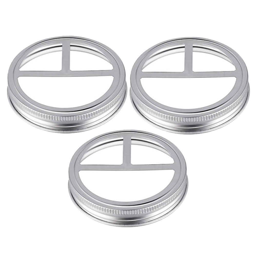 3Pcs Mason Jar Toothbrush Lid  - đánh giá và giá Mason Jar Wide Mouth