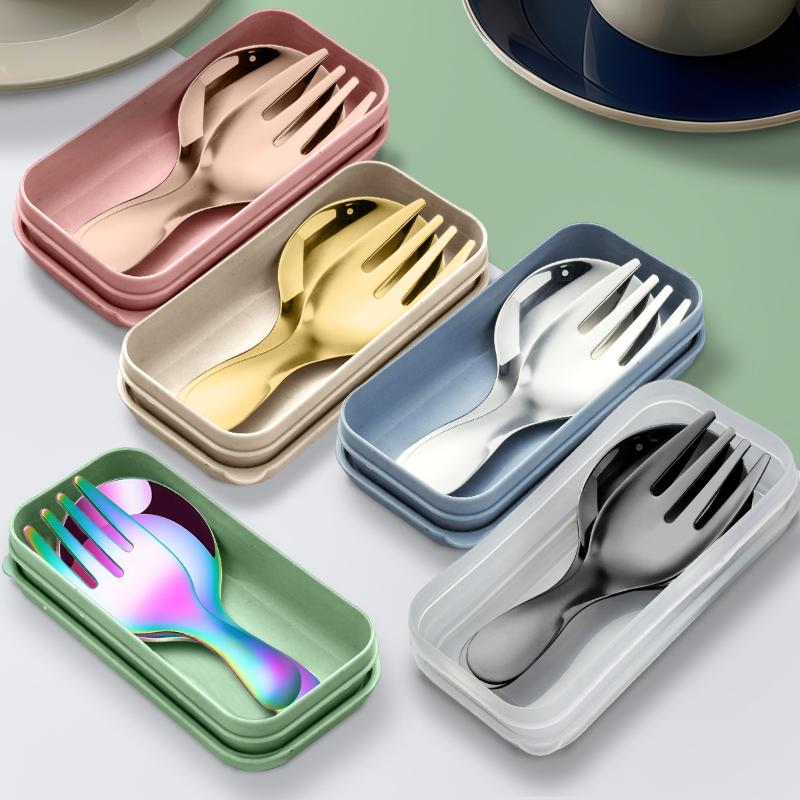 Stainless Steel Tableware Set  - đánh giá và giá Stainless Lunch Box