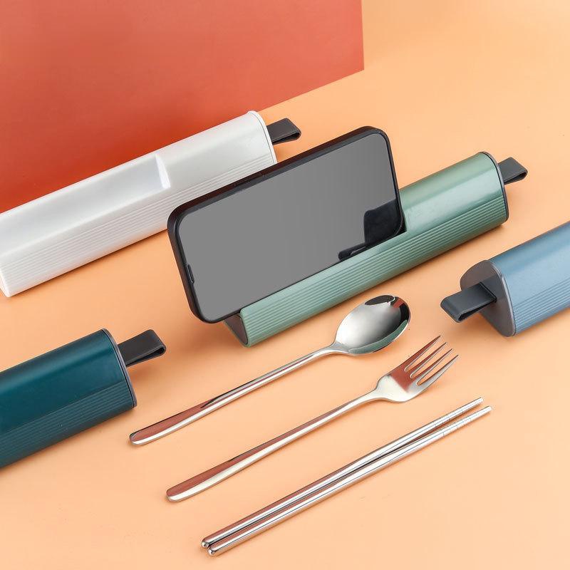 1 Set 304 Stainless Steel Spoo - đánh giá và giá Stainless Lunch Box