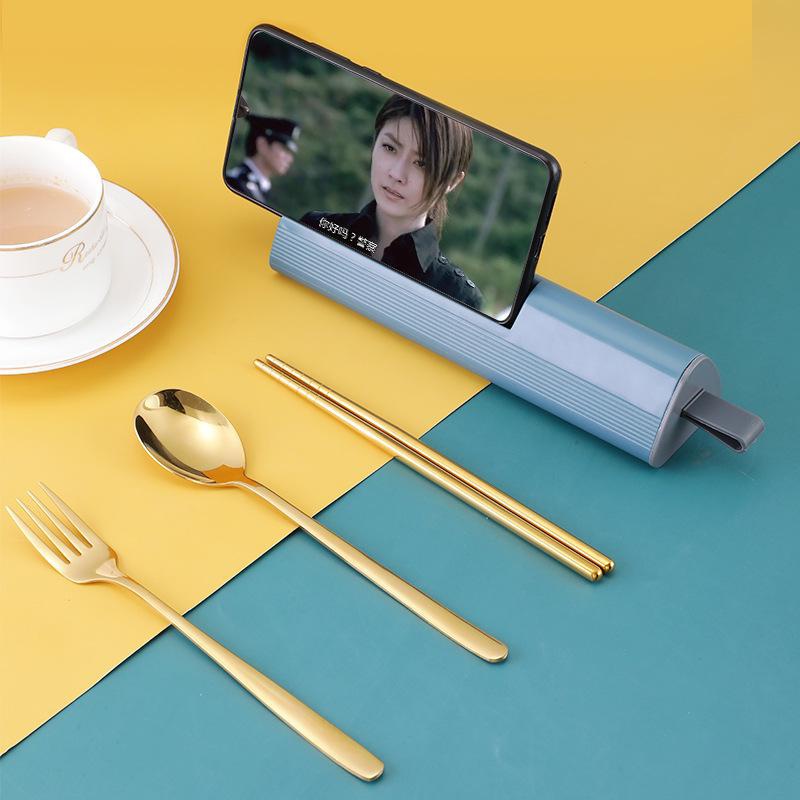 1 Set 304 Stainless Steel Spoo - đánh giá và giá Stainless Lunch Box