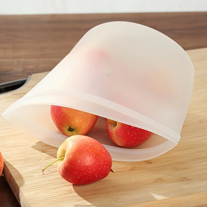 Reusable Silicone Storage Bags - đánh giá và giá Food Storage Silicone Bags