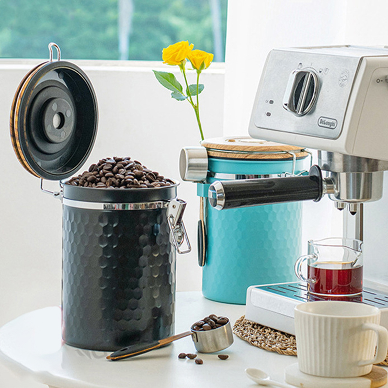 Kitchen Stainless Steel Coffee - đánh giá và giá Food Storage In Stainless Steel