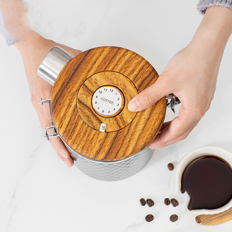 Kitchen Stainless Steel Coffee - đánh giá và giá Food Storage In Stainless Steel