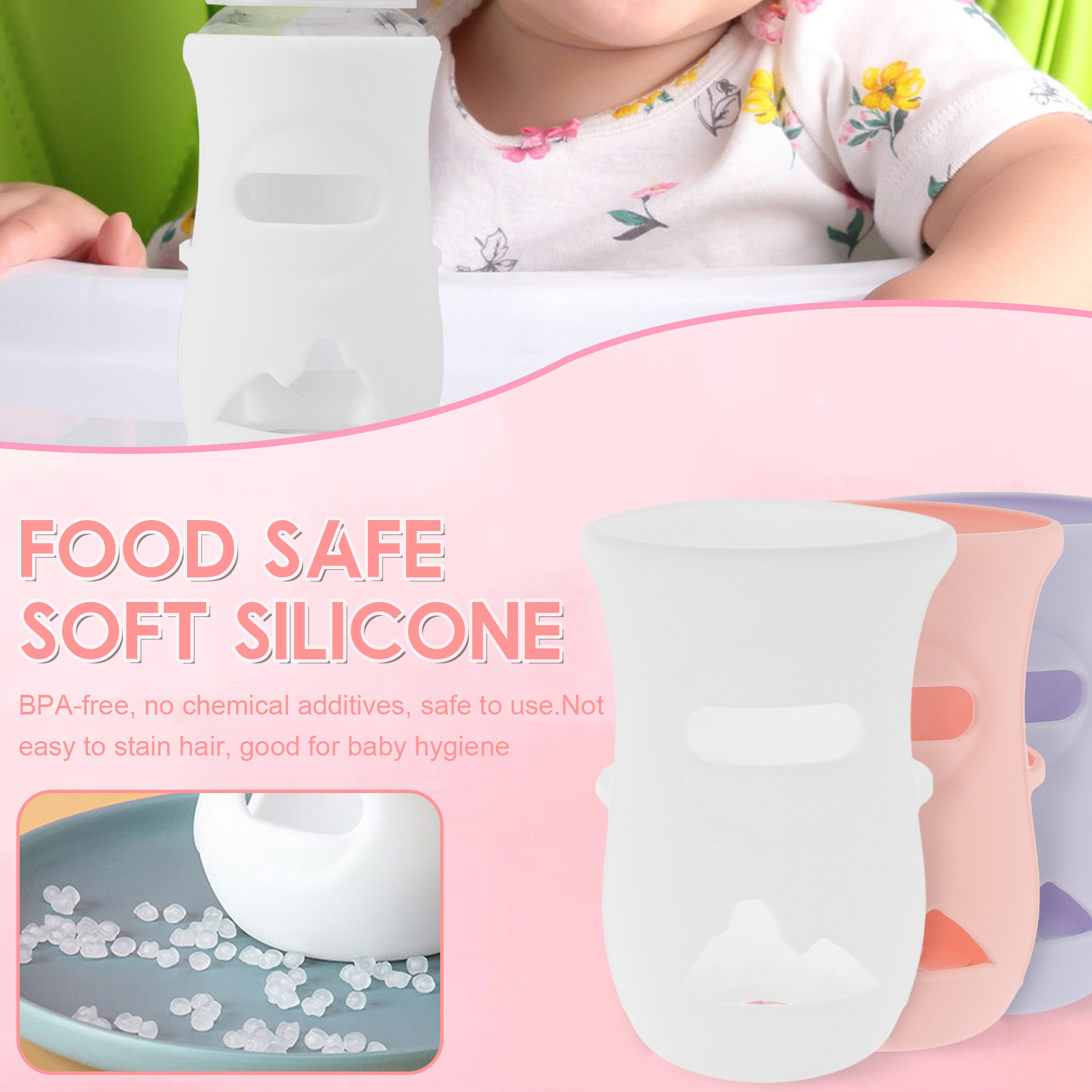 Silicone Sleeves Silicone Baby - đánh giá và giá Food Storage Silicone Bags