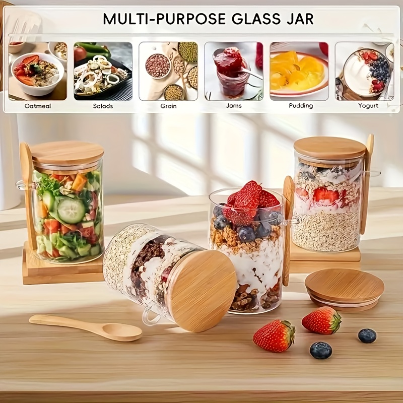 1/2/4/8Pcs Oatmeal Glass Cup S - đánh giá và giá Food Storage Lidl