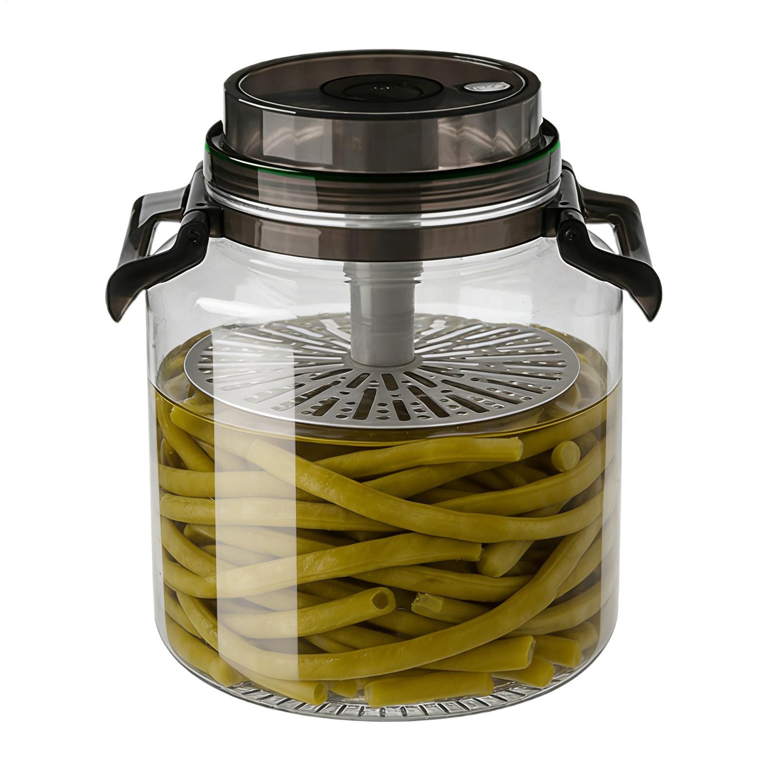 Pickle Jars with Lids 5L Round - đánh giá và giá Food Storage Lidl