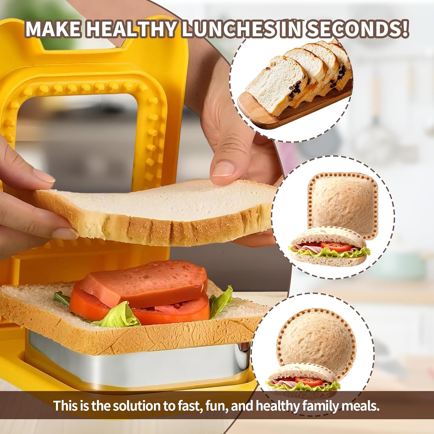 Kids Lunch Sandwich Cutter and - đánh giá và giá Stainless Lunch Box