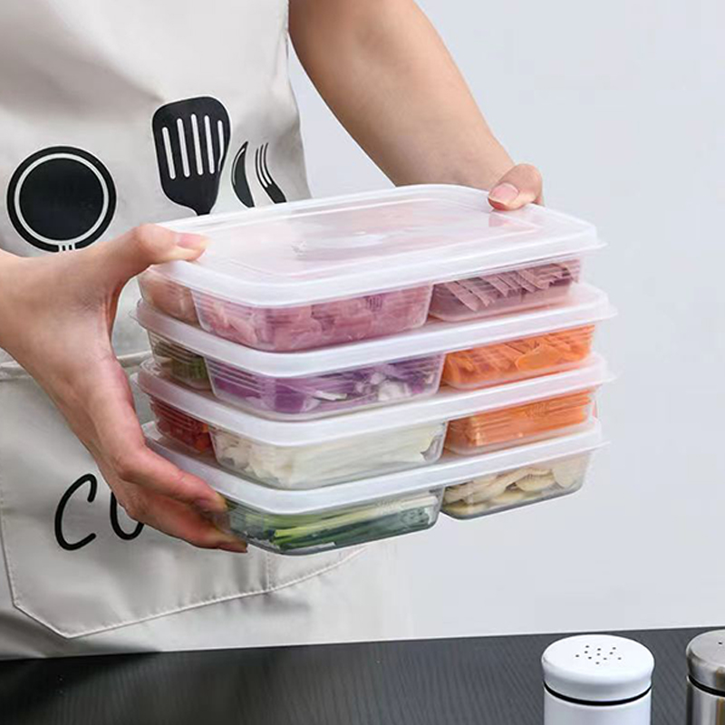 New【4 Grids Plastic Storage Bo - đánh giá và giá Food Storage For Refrigerator