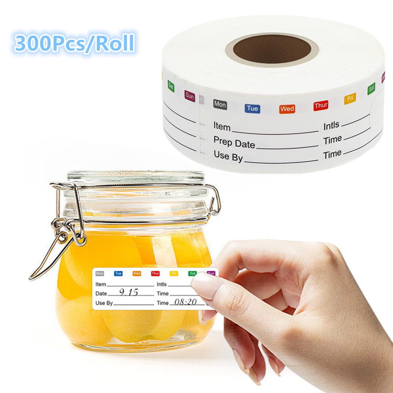 300Pcs/Roll Candy Storage Expi - đánh giá và giá Food Storage Expiration Dates