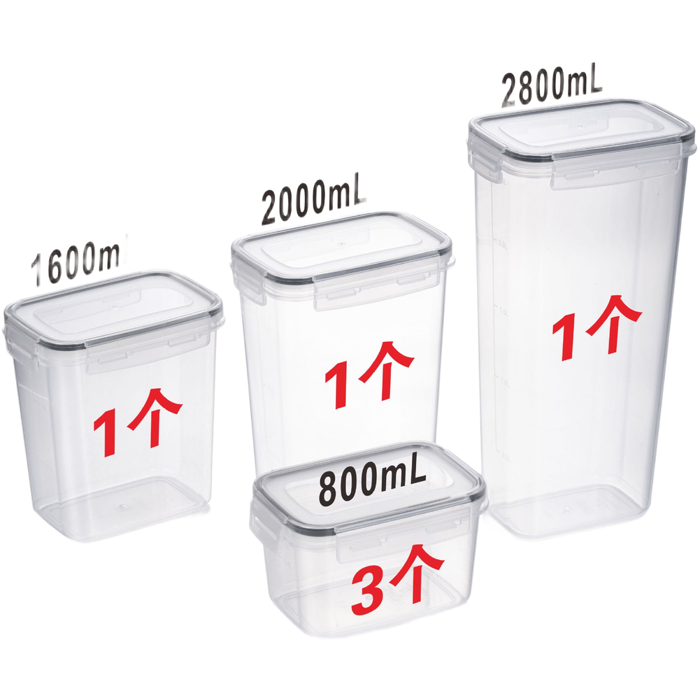 Square Transparent Airtight Fo - đánh giá và giá Food Storage Long Term