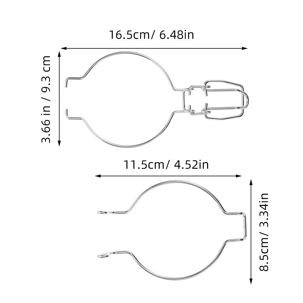 12Pcs Glass Jar Wire Clamps St - đánh giá và giá Food Storage In Stainless Steel
