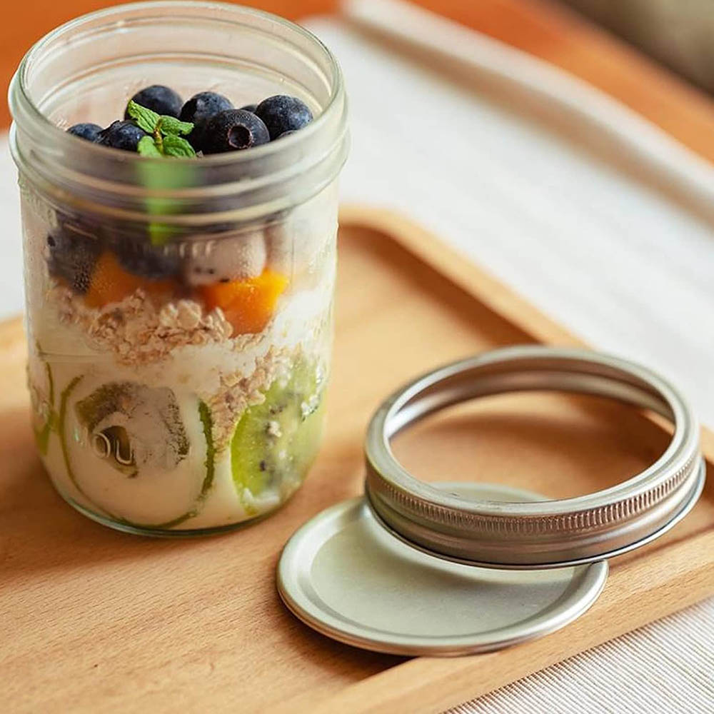 16oz Wide Mouth Mason Jars wit - đánh giá và giá Mason Jar Wide Mouth