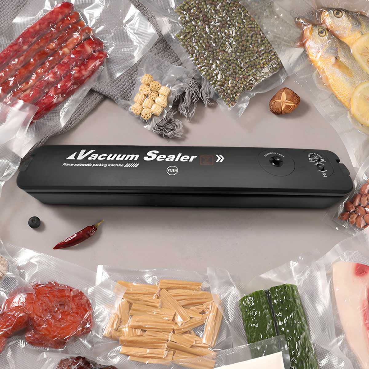220V EU Plug Food Vacuum Seale - đánh giá và giá Vacuum Sealer Bag